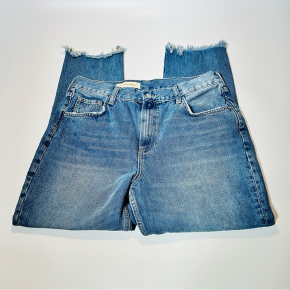 Pilcro and the Letterpress Denim - Pilcro and the Letterpress jeans Straight leg jeans high rise women size 32